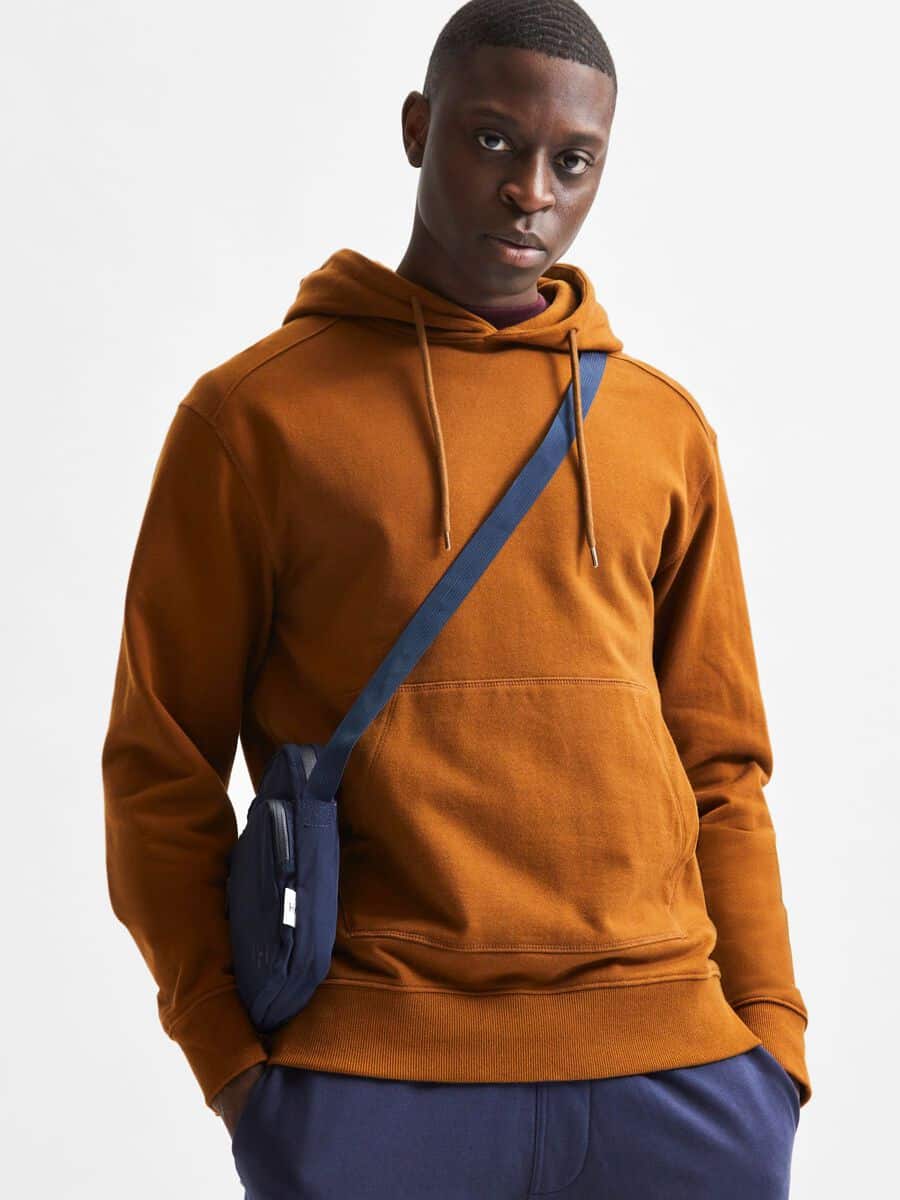 Buy Selected Homme Jackson Hood Sweat Monks Robe - Scandinavian Fashion ...