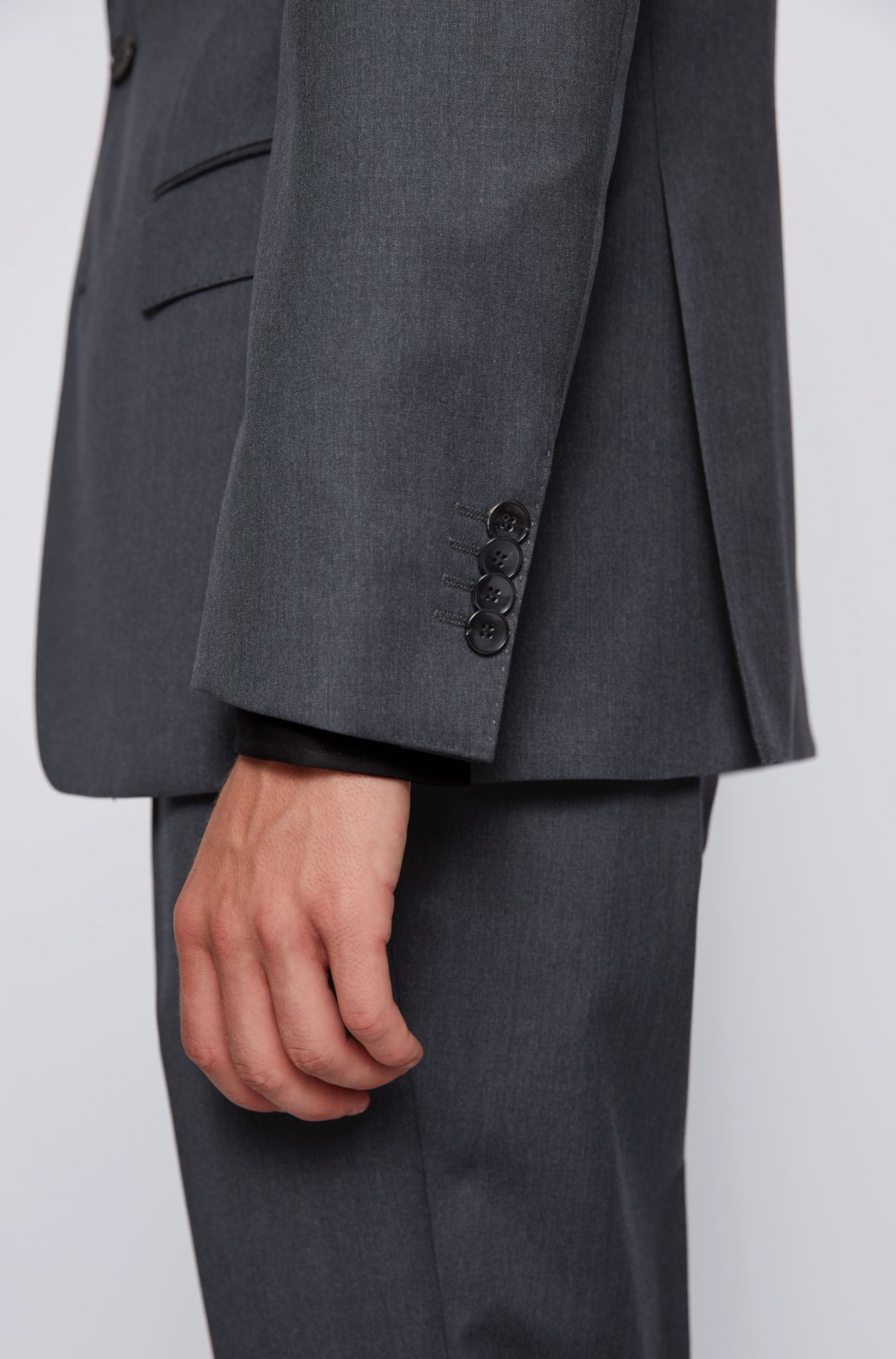 Buy Boss Hayes Cyl Jacket Dark Grey - Scandinavian Fashion