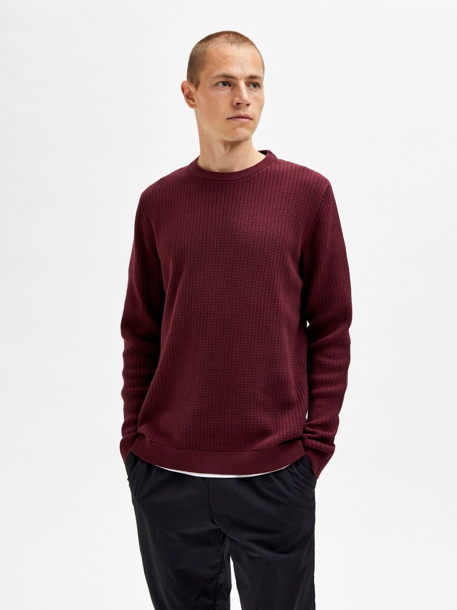 GANT Cotton Cable Crew Pull Homme
