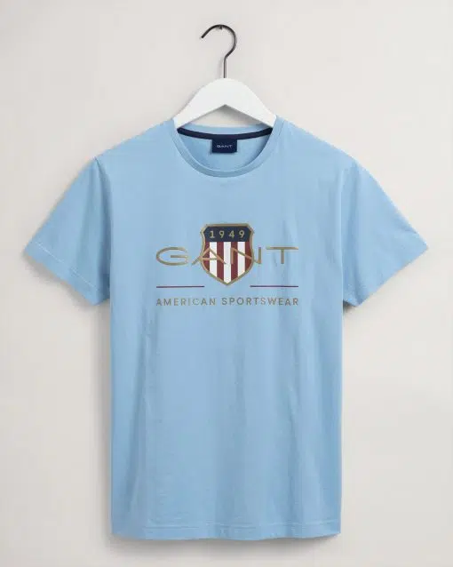 Gant Archive Shield T-shirt Capri Blue