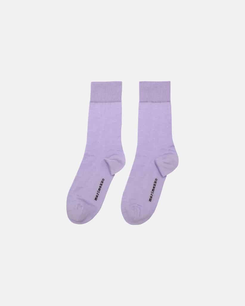 Buy Marimekko Henki Unikko Socks Lilac - Scandinavian Fashion Store