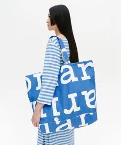 Marimekko Ahkera Logo Bag Blue