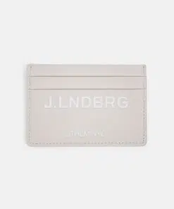 J.Lindeberg Logo Card Holder Whisper White