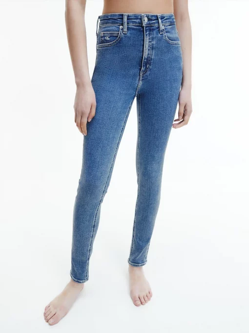 Calvin Klein Hig Rise Skinny Jeans Blue