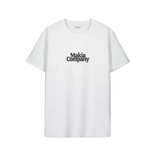 Makia Mason T-shirt White