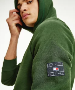 Tommy Hilfiger Peached Fleece Hoody National Forest