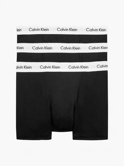 Calvin Klein 3-Pack Trunks Black