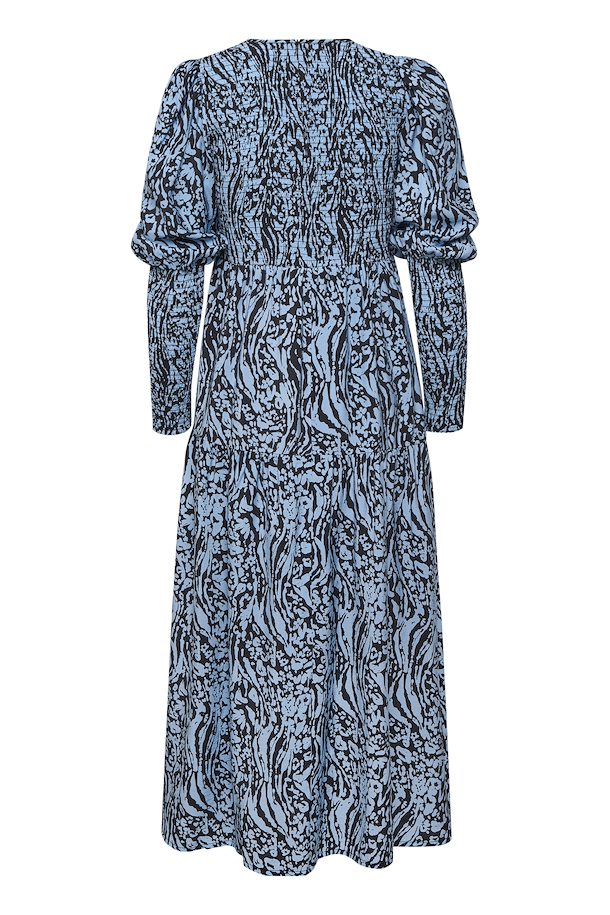 Buy Gestuz Morianagz Long Dress Leo Art Glacier Laker - Scandinavian ...
