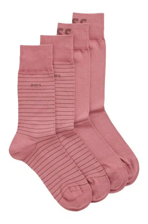 Hugo Boss 2-Pack Socks Light Pink