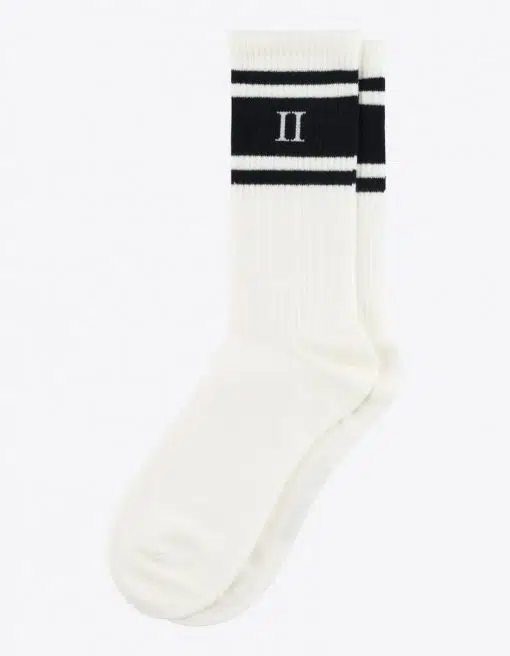Les Deux William Stripe 2-Pack Socks Offwhite
