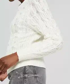 Buy Esprit Cable Knit Offwhite - Scandinavian Fashion Store