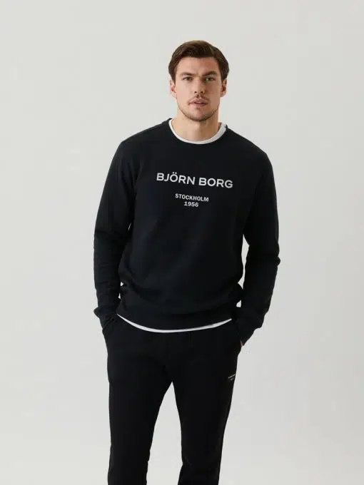 Björn Borg Borg Crew Sweatshirt Black Beauty