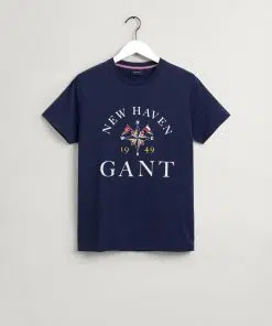 Gant Sailing T-shirt Evening Blue