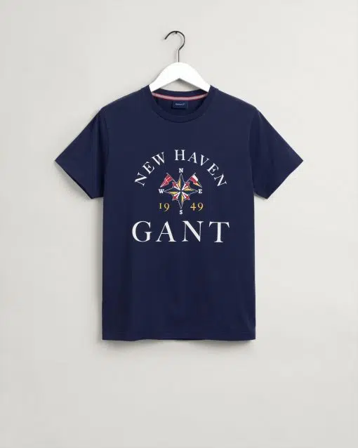 Gant Sailing T-shirt Evening Blue