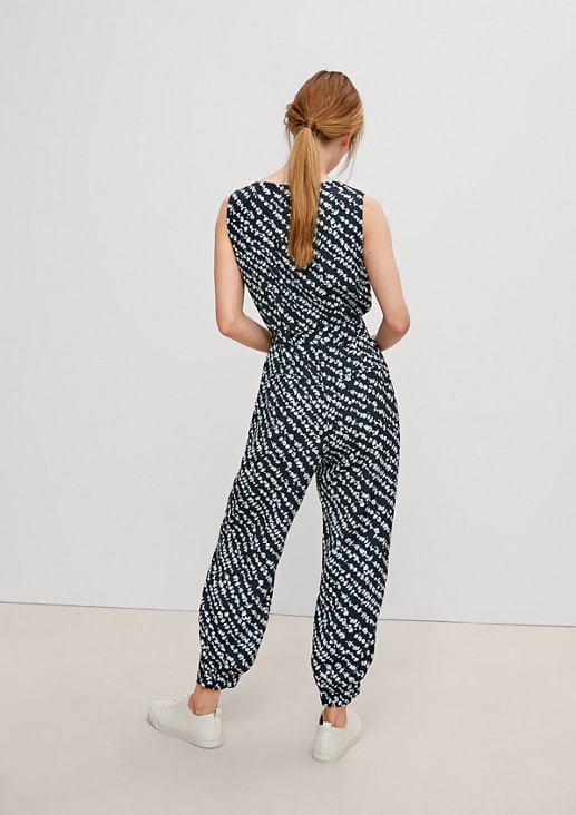 comma jumpsuit navy