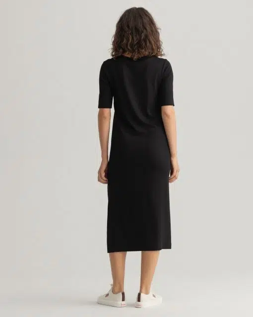 Gant Woman Icon G Jersey Dress Black