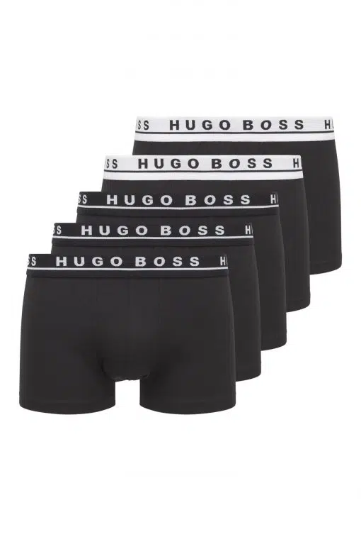 Boss 5-Pack Logo Boxers Black