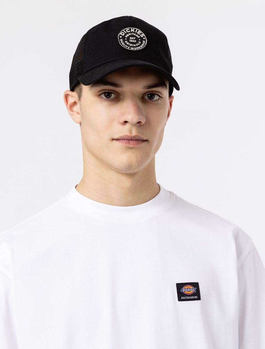 Buy Dickies Woodinville Trucker Cap Black - Scandinavian Fashion Store