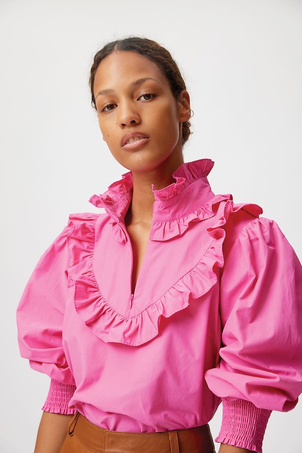 Buy Gestuz Bernadettegz Blouse Phlox Pink - Scandinavian Fashion Store