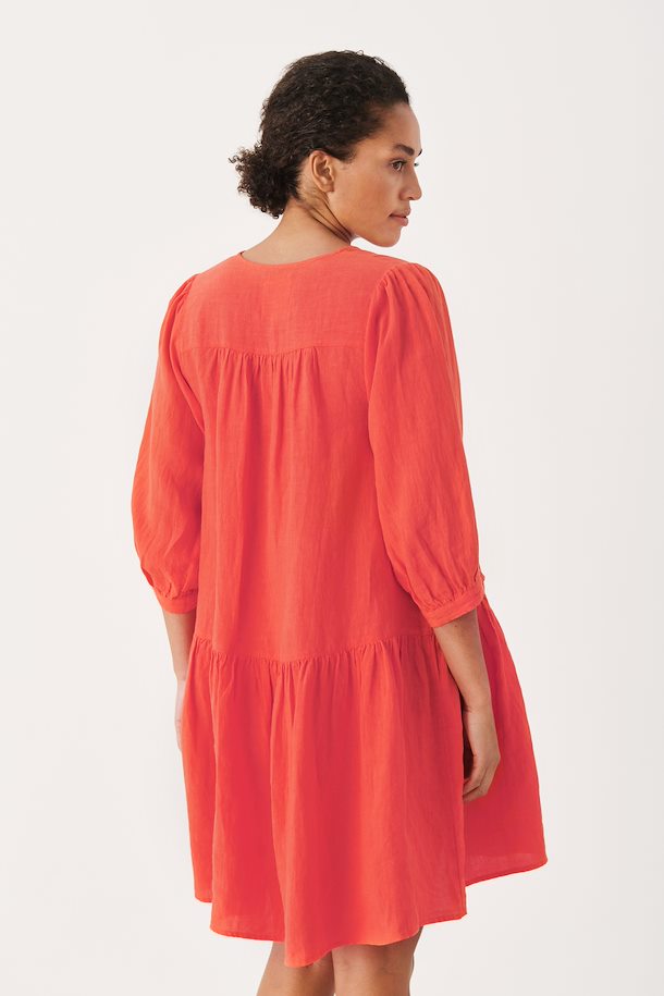 Buy Part Two Chanias Dress Cayenne - Scandinavian Fashion Store