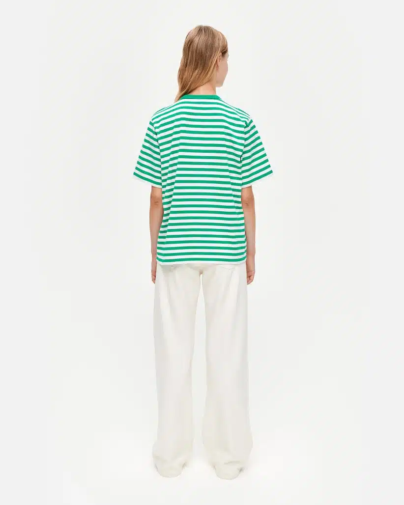 Buy Marimekko Erna Tasaraita Unikko T-shirt - Scandinavian Fashion Store