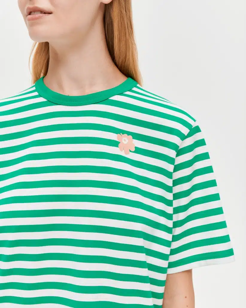 Buy Marimekko Erna Tasaraita Unikko T-shirt - Scandinavian Fashion Store