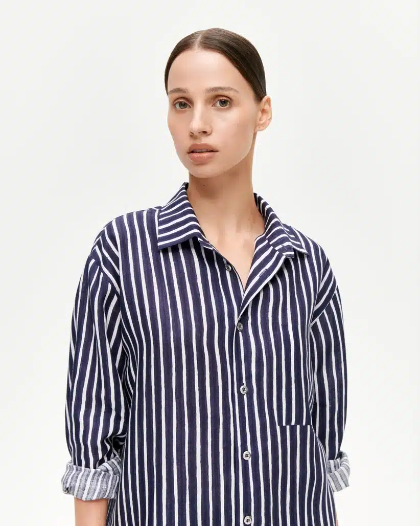 Buy Marimekko Jokapoika Linen Shirt - Scandinavian Fashion Store