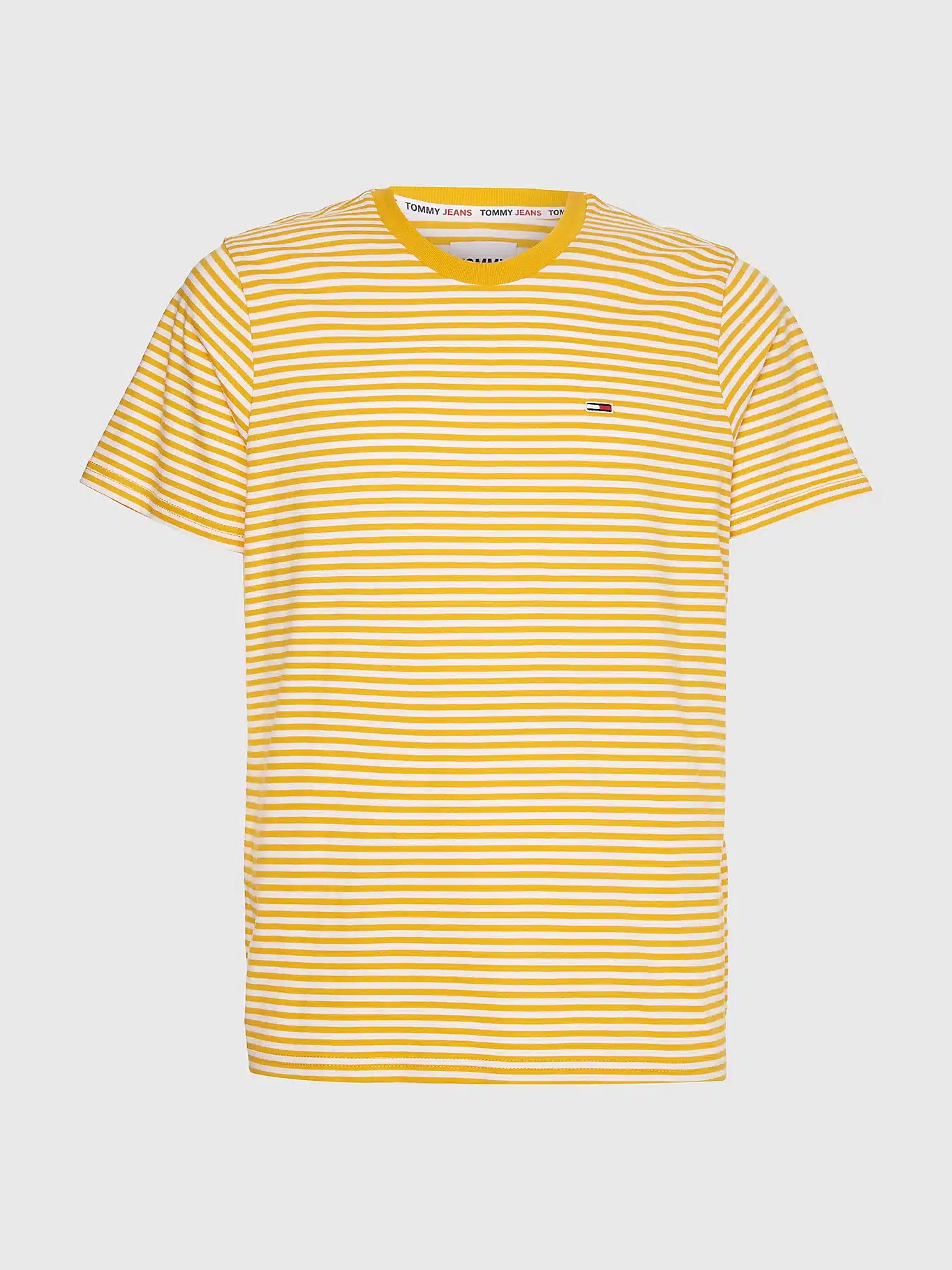 Yellow fashion tommy jeans shirt