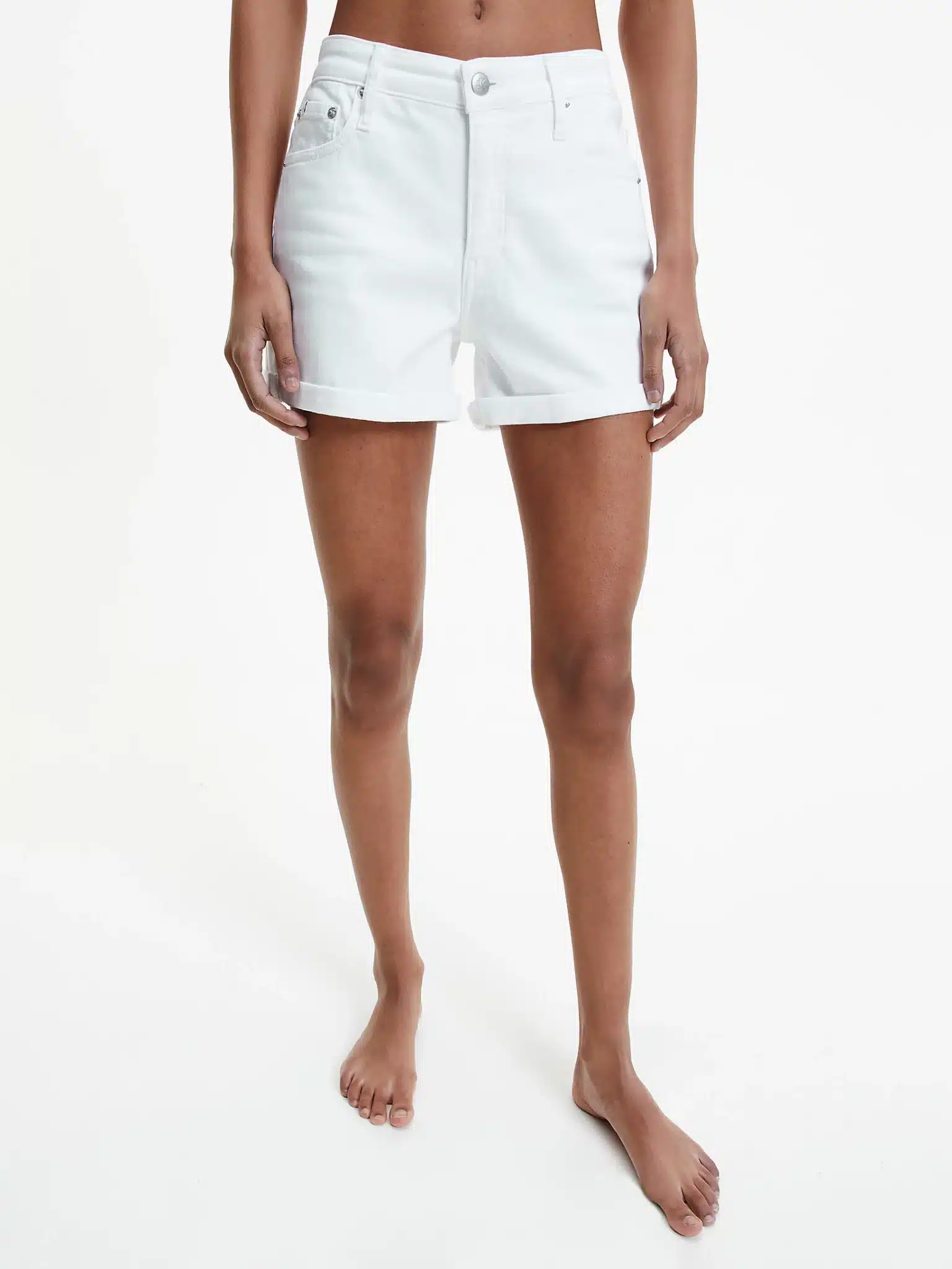 Buy Calvin Klein Denim Shorts Light Denim - Scandinavian Fashion Store
