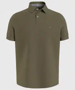 Tommy Hilfiger 1985 Essential Pique Shirt Army Green