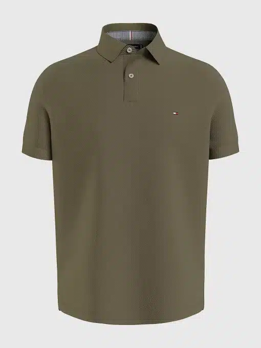 Tommy Hilfiger 1985 Essential Pique Shirt Army Green