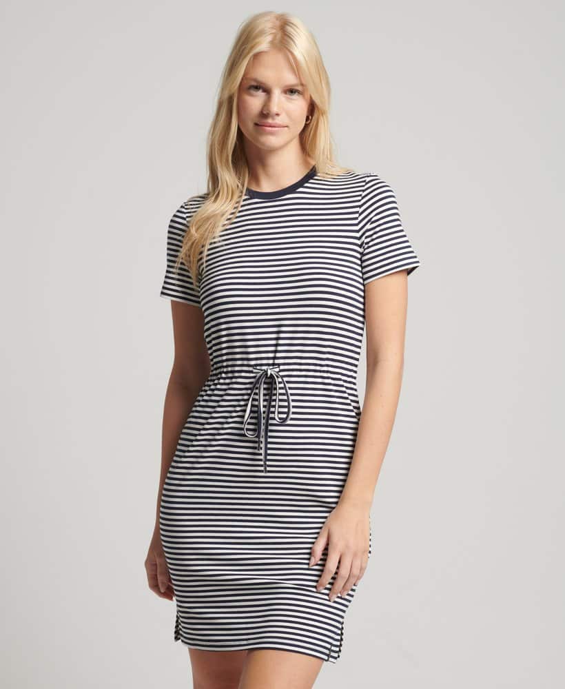 Buy Superdry Drawstring T-Shirt Dress ...
