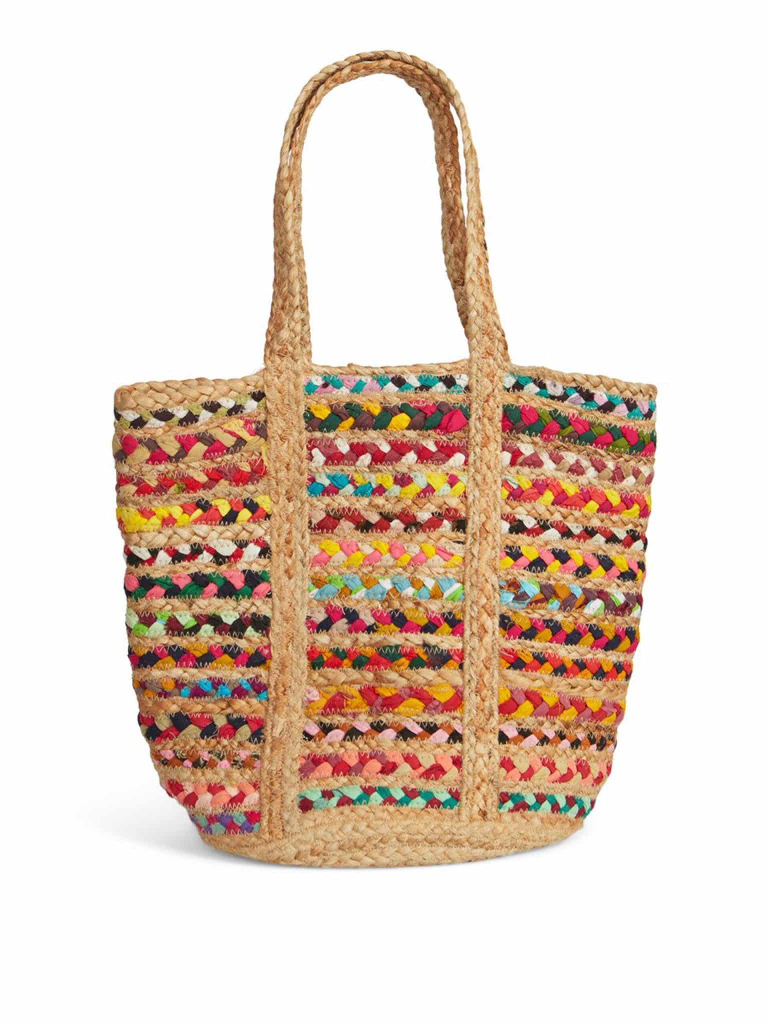 Buy Vila Bebe Jute Shopper Beige - Scandinavian Fashion Store