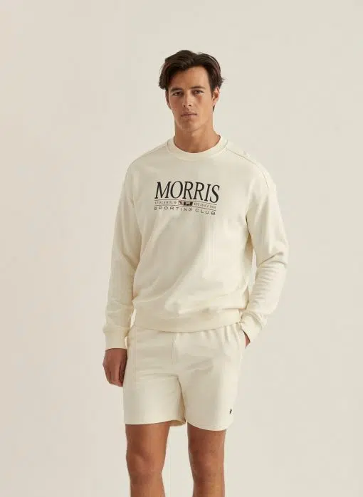 Morris Stockholm Buxton Sweatshirt Offwhite