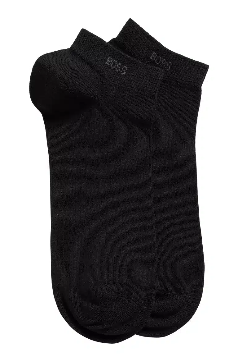 Buy Boss 2-Pack Logo Socks Black - Scandinavian Fashion Store