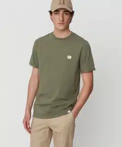 Les Deux Piece T-shirt Lichen Green Melange