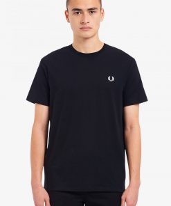 Fred Perry Crew Neck T-shirt Black