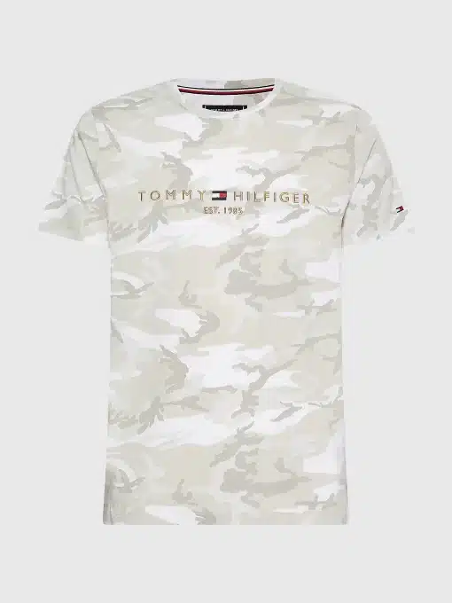 Tommy Hilfiger Camo Tommy Logo Tee