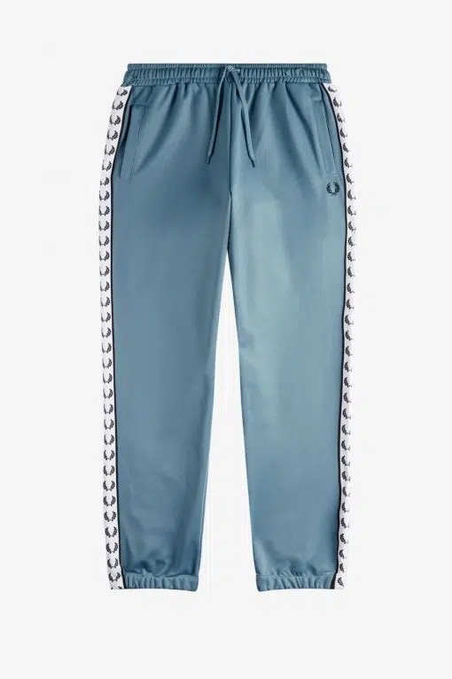 Fred Perry Taped Track Pants Ash Blue