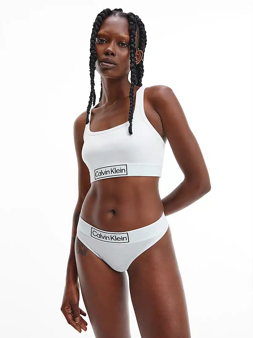 Buy Calvin Klein Underwear Thong - White