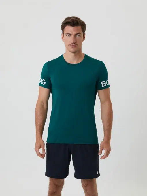 Björn Borg 3-Pack T-shirt Black/White/Green