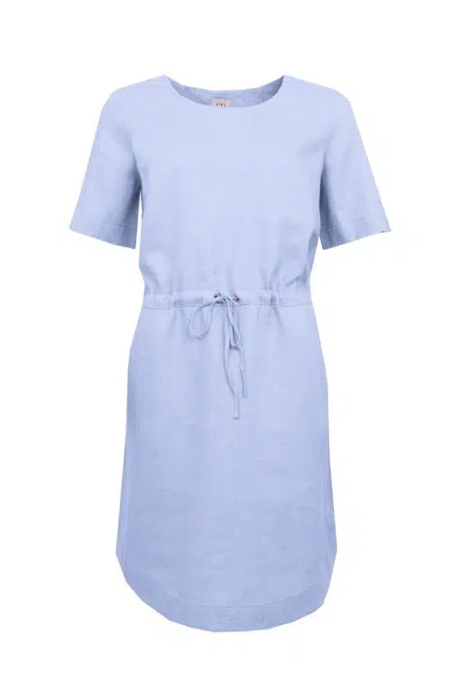 STI Cimi Linen Dress Light Blue