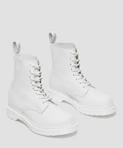Dr. Martens 1460 Pascal Mono Virginia Boots White