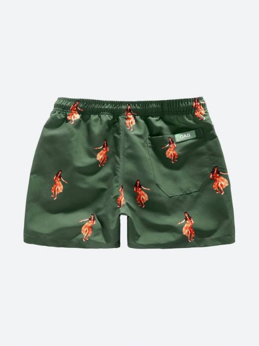 OAS Honolulu Swim Shorts Green