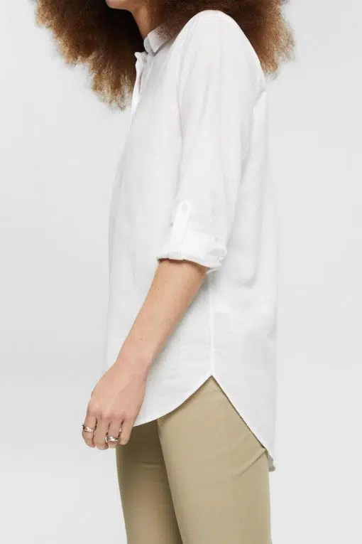 Esprit Linen Shirt White