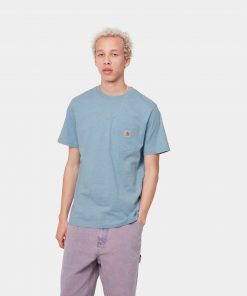 Carhartt S/S Pocket T-shirt Frosted Blue Heather