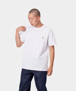 Carhartt S/S chase T-shirt White