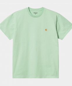 Carhartt S/S chase T-shirt Pale Spearmint