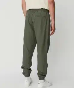 Les Deux Otto Linen-Tencel Pants Thyme Green