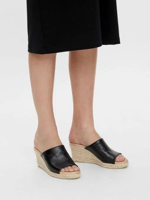 Bianco Biadena Sandals Black